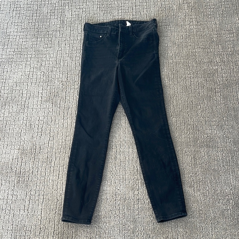 Black jeggings